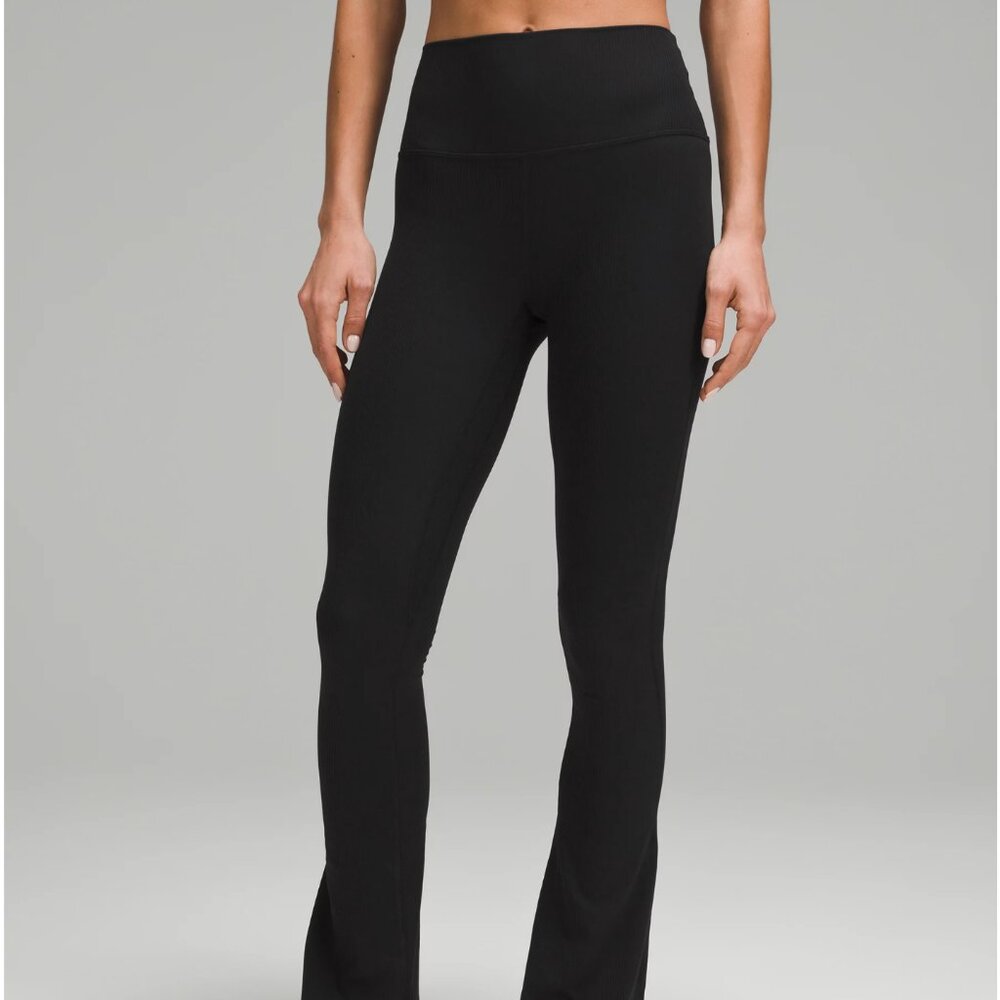 lululemon Align™ High-Rise Ribbed Mini-Flare Pant Regular